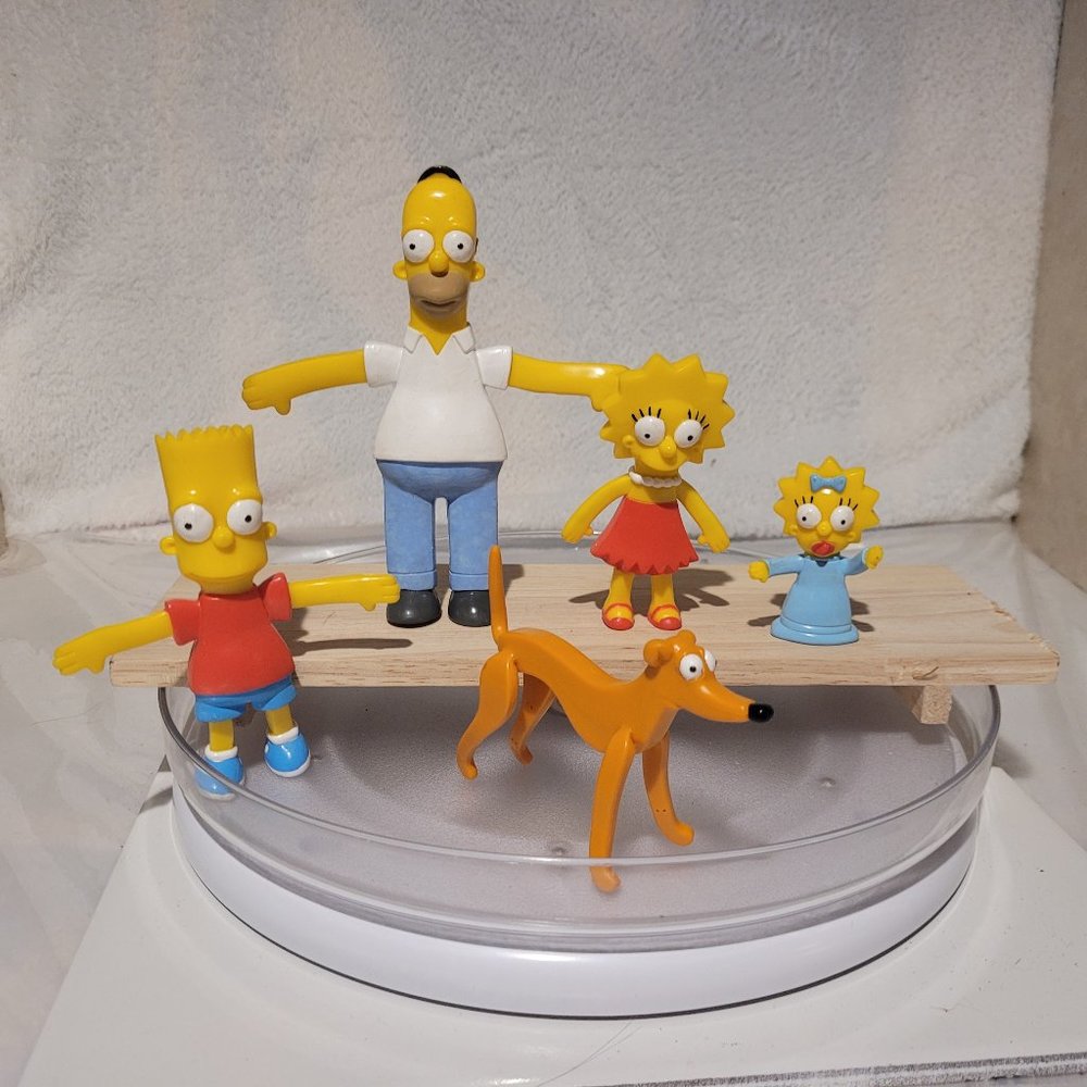 The Simpsons Family Bendable Figures (x5)